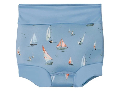 Lyseblå badebukser med skibe fra Name It mountain spring 13226595